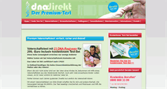 Desktop Screenshot of dna-direkt.de
